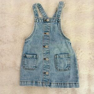 Cat & Jack Light Blue Denim Overalls